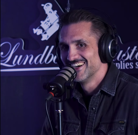 Danny on a podcast